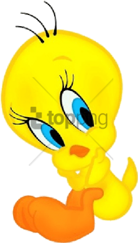 Free Png Tweety Bird Transparent Background Png Image - Tweety Bird Background Clipart (480x844), Png Download