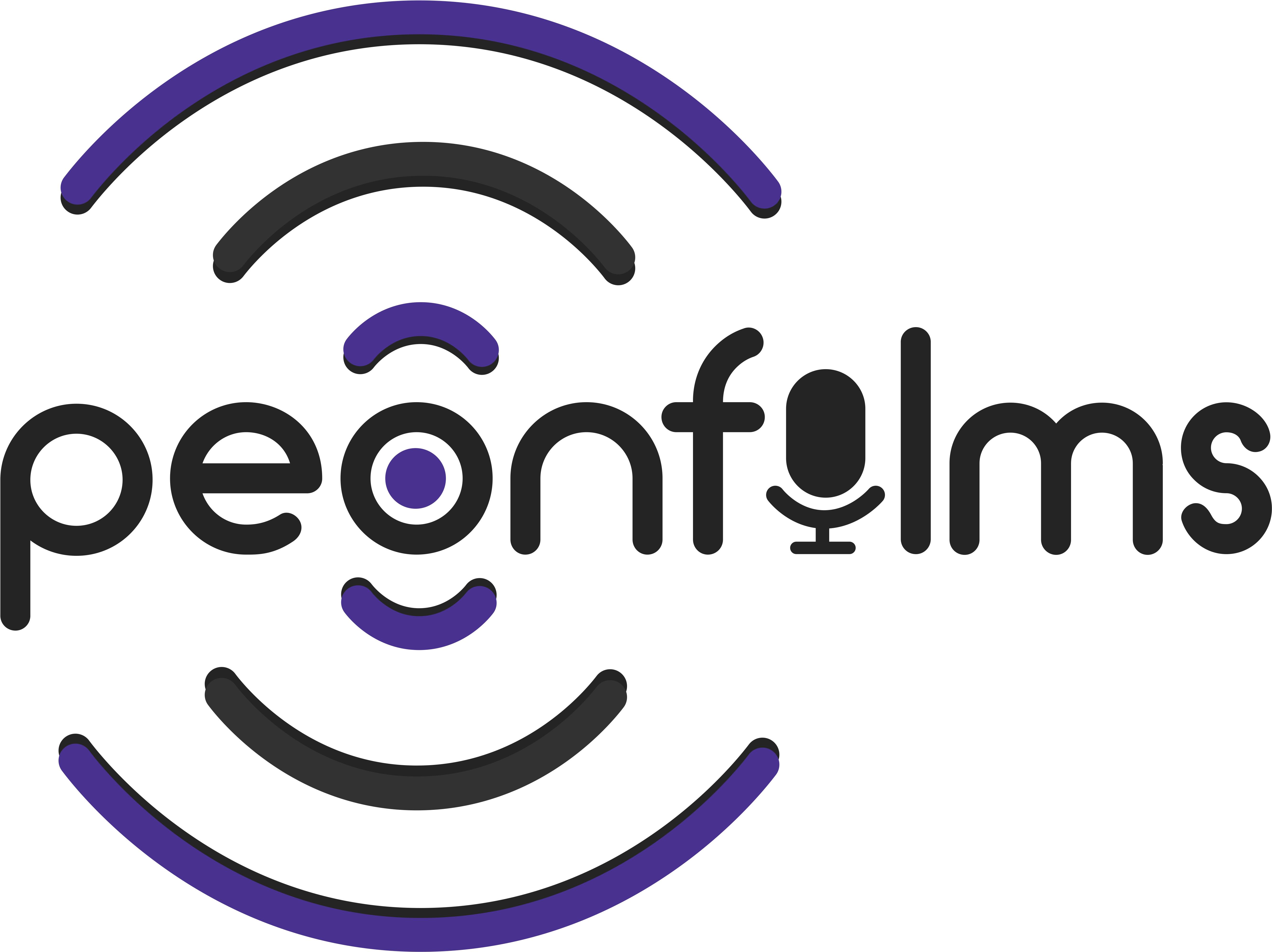 Peon Films - Smiley Clipart (5606x4033), Png Download