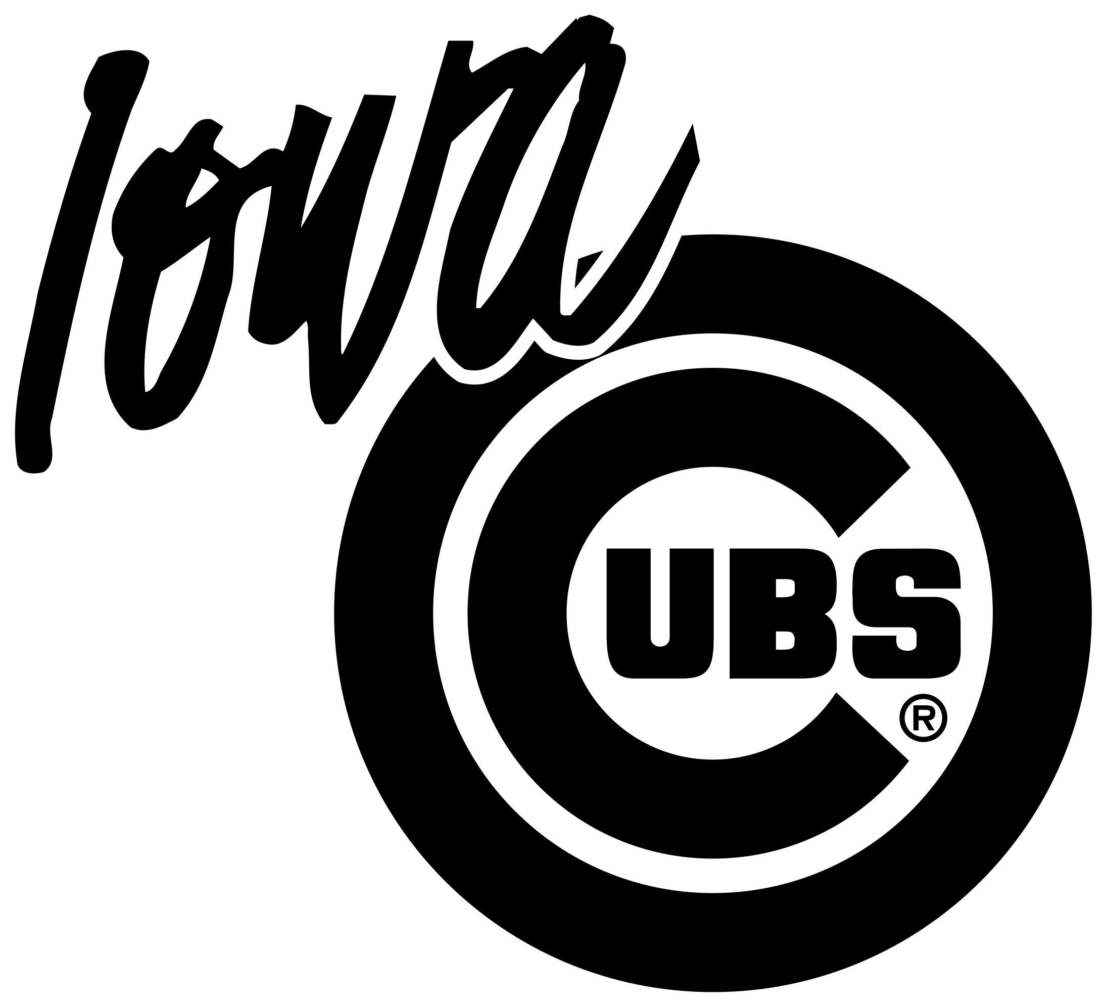 Image Royalty Free Library Cubs Png Transparent Svg - Iowa Cubs Logo Clipart (2400x2400), Png Download