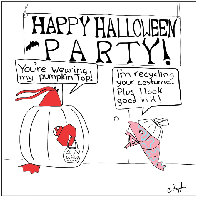 Happy Halloween Everyone - Cartoon Clipart (861x800), Png Download