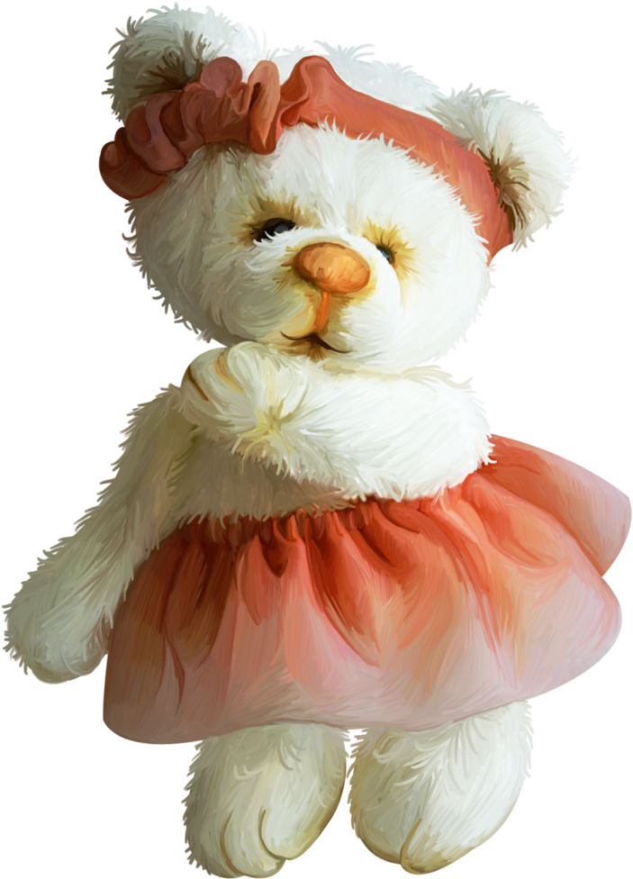 B *✿*dreams Of Paris Tatty Teddy, Clipart, Stuffed - Teddy Bear - Png Download (722x1024), Png Download
