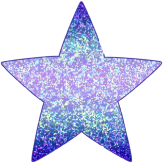 #blue #purple #glitter #photography #bynisha #decoration - Sticker Clipart (326x326), Png Download