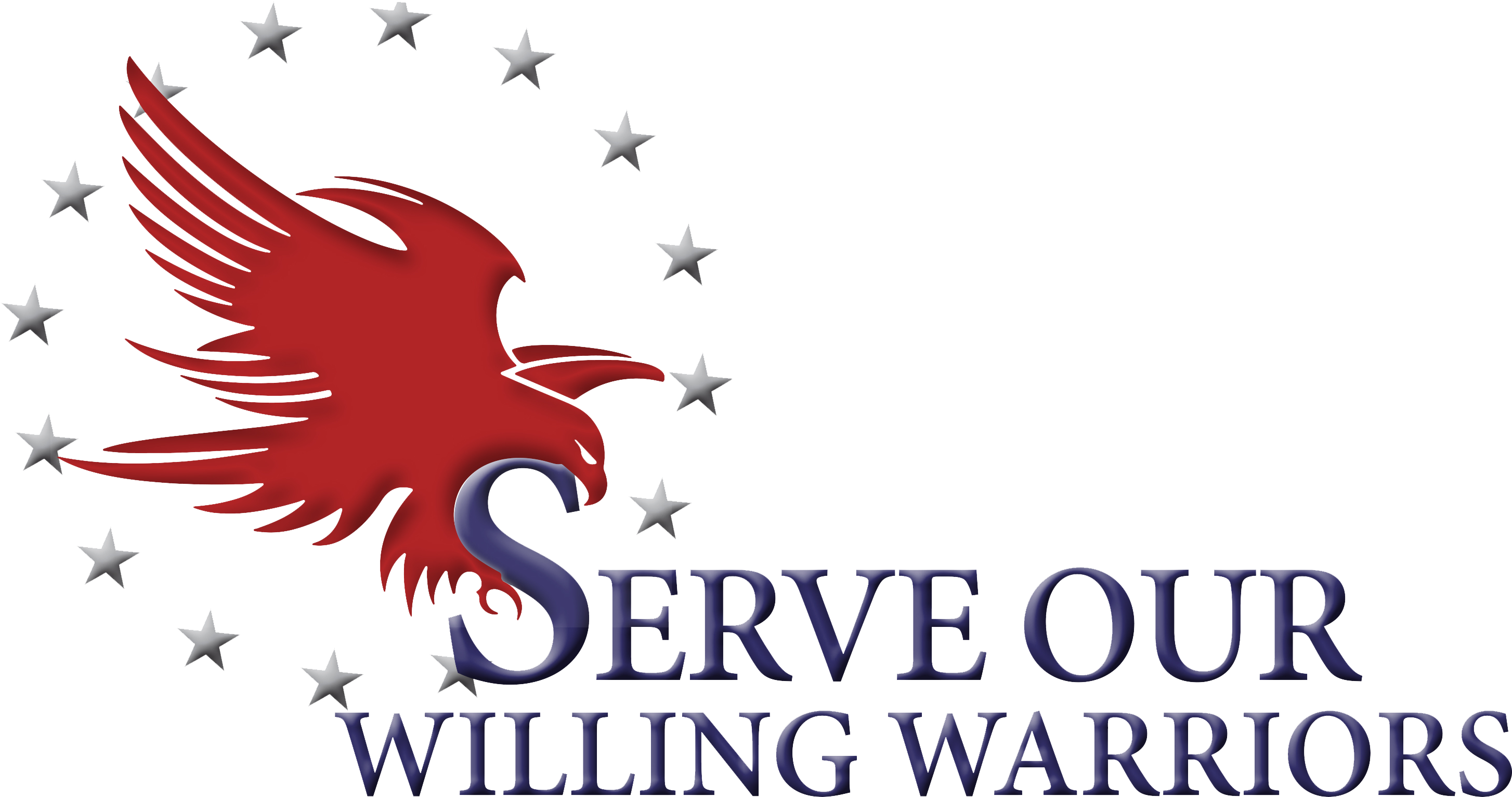 The Serve Our Willing Warriors Organization Provides Clipart (2982x1612), Png Download