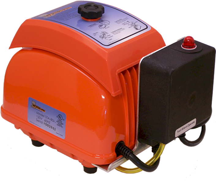 Whirlwind Sta80al Linear Air Pump - Electric Generator Clipart (721x591), Png Download