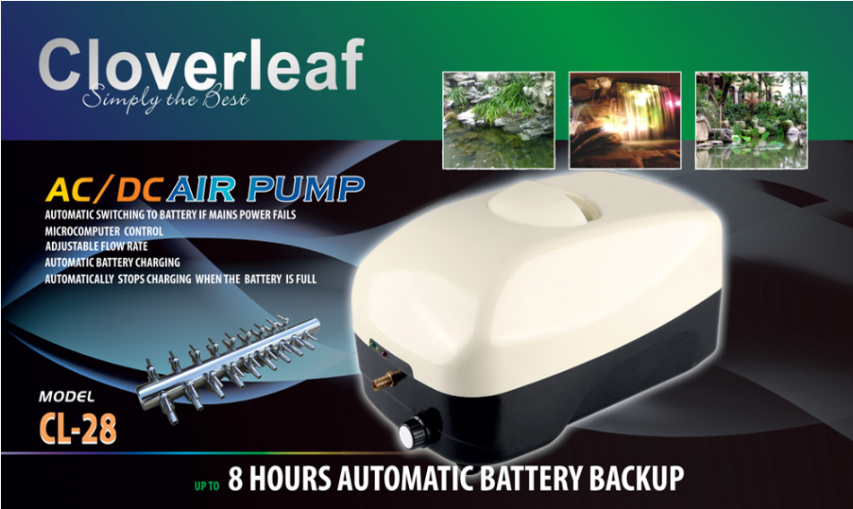 Cloverleaf Ac/dc Air Pump Cl28 - Electronics Clipart (950x1000), Png Download