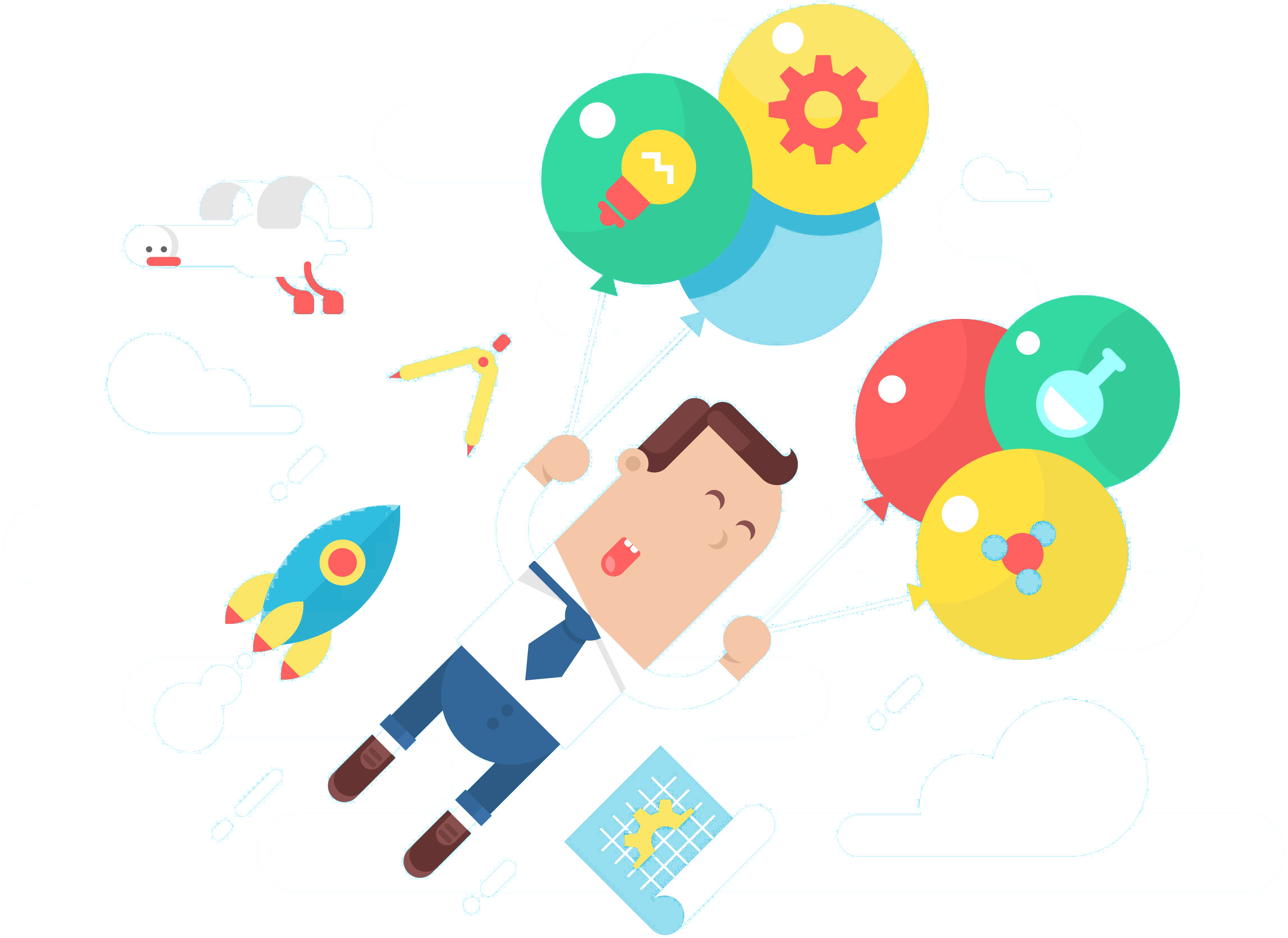 Download Case Study Now - Creative Career Clipart (6000x4500), Png Download