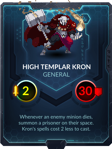 Before His Descent Into Madness, Kron Was Once The - Bound Tormentor Duelyst Clipart (632x772), Png Download