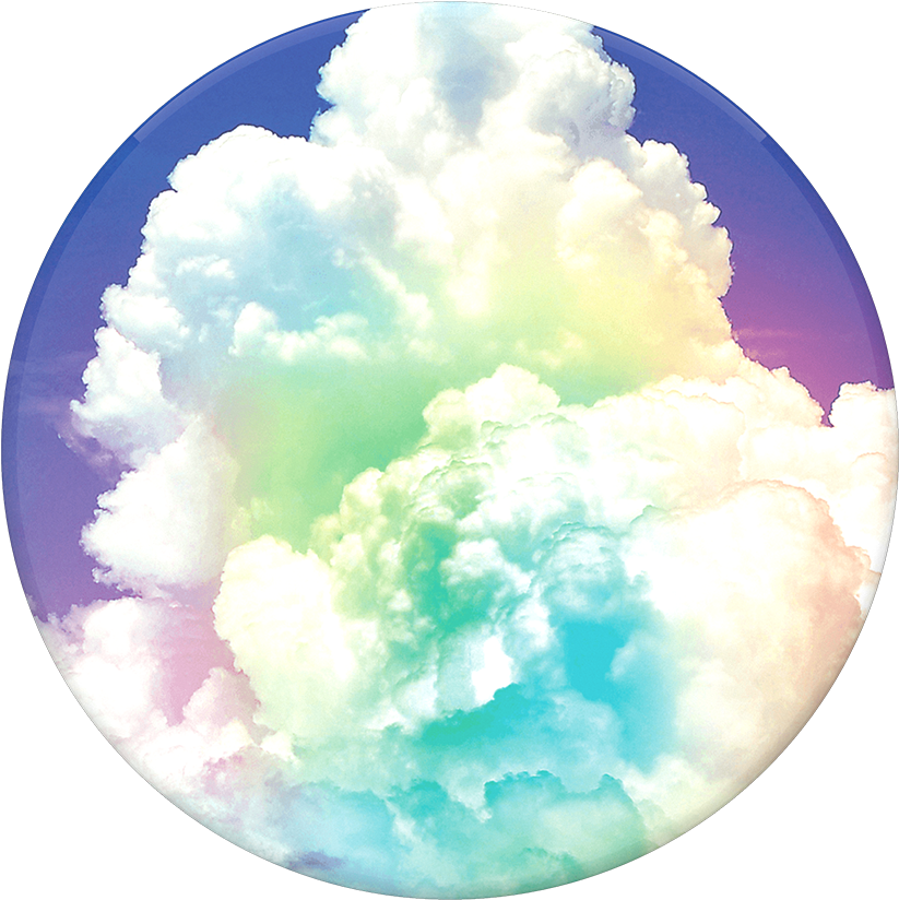 Popsockets , Png Download - Cloud Wallpaper For Smartphone Clipart (823x824), Png Download