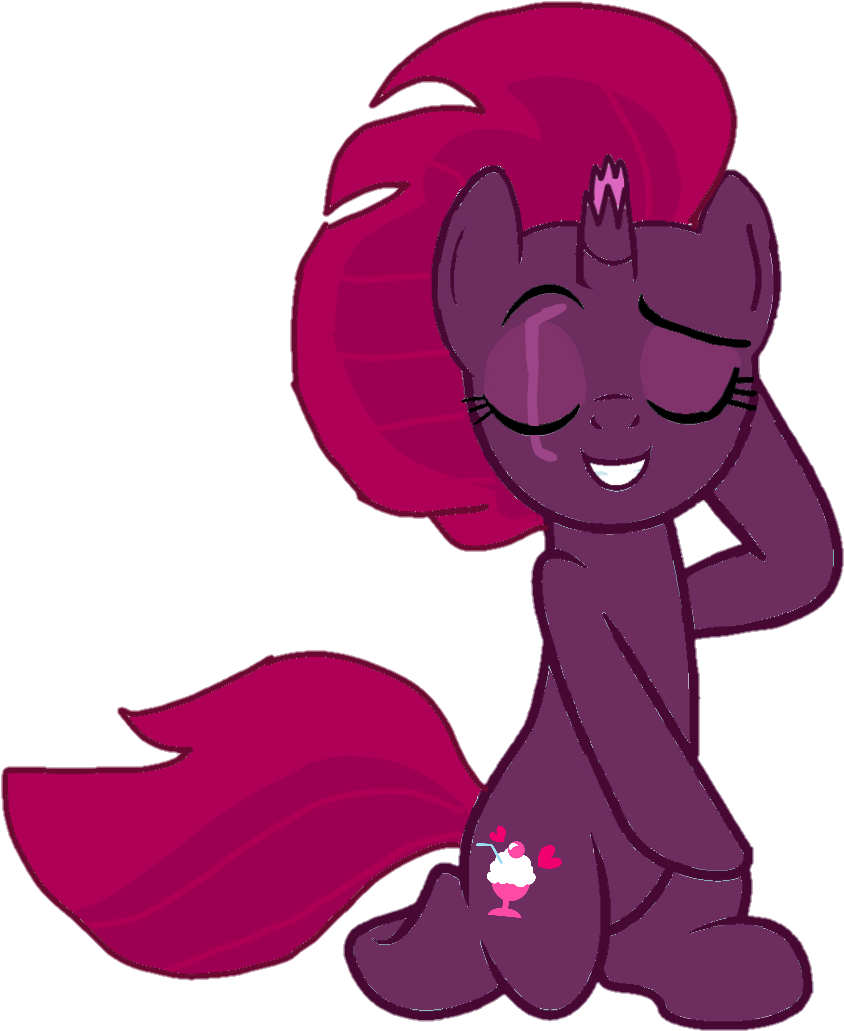 徐詩珮, Broken Horn, Eyes Closed, Female, Fizzlepop Berrytwist, - Fizzle Pop Berry Twist Clipart (904x1080), Png Download