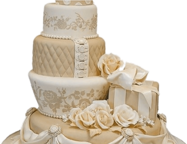 Fancy Wedding Cake Png Clipart (640x480), Png Download