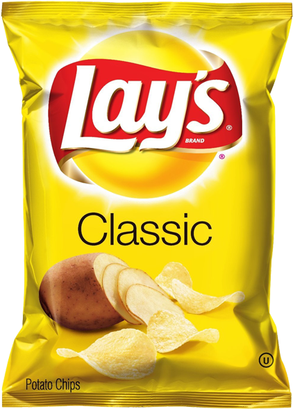 Pastel - Lays Potato Chips Clipart (700x600), Png Download
