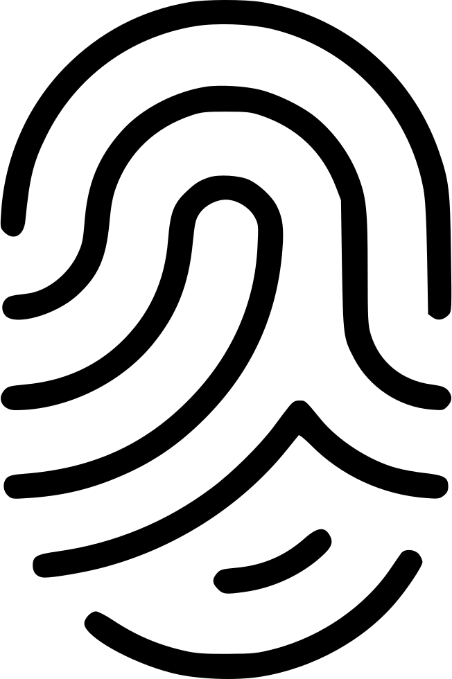 Fingerprint Transparent Crime Clipart (652x980), Png Download