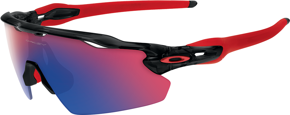 Positive Red Iridium Oakley Radar Ev Path Clipart (1000x800), Png Download