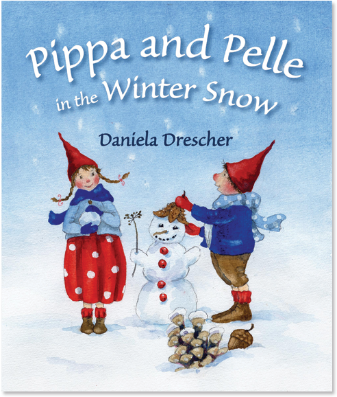 Pippa And Pelle In The Winter-snow - Pippa And Pelle In The Winter Snow Clipart (600x600), Png Download