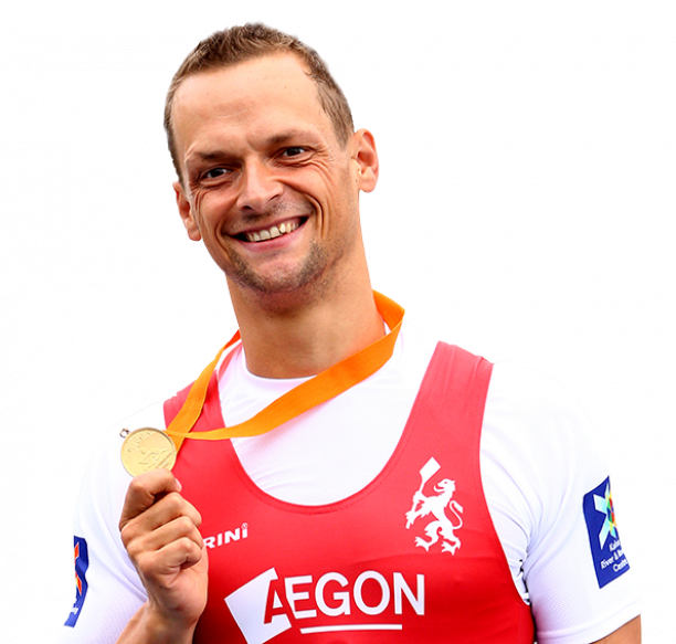 Corne De Koning Cutout - Athlete Clipart (612x583), Png Download