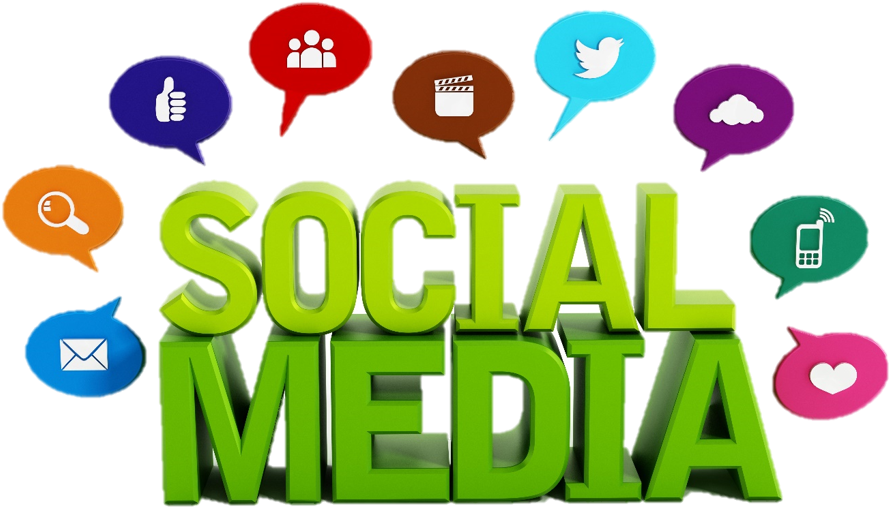 Social Media Marketing, As The Names Suggest Is Marketing - Graphic Design Clipart (889x507), Png Download