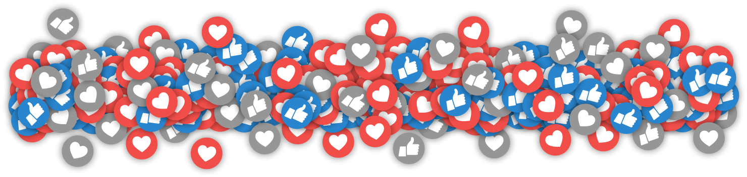 3 Reasons Why You Shouldn't Buy Fake Social Media Followers - Social Media Likes Png Clipart (1600x378), Png Download
