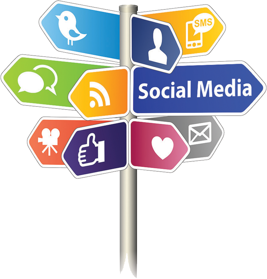 Download Png Image Report - Social Media Marketing Clipart (902x952), Png Download
