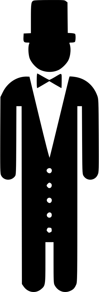 Love Wedding Couple Person Comments - Gay Wedding Clipart - Png Download (334x980), Png Download