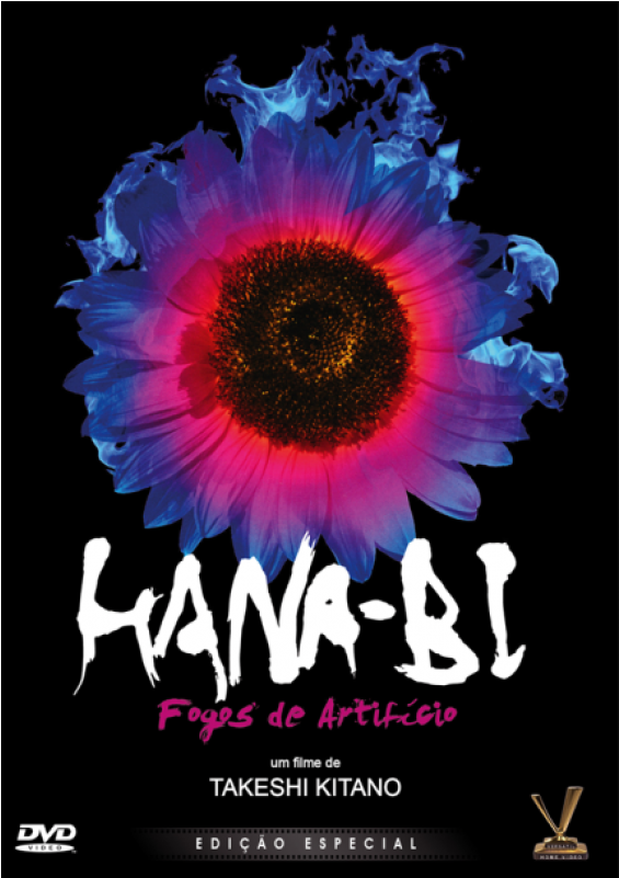 Fogos De Artifício - Hana Bi Movie Poster Clipart (800x800), Png Download