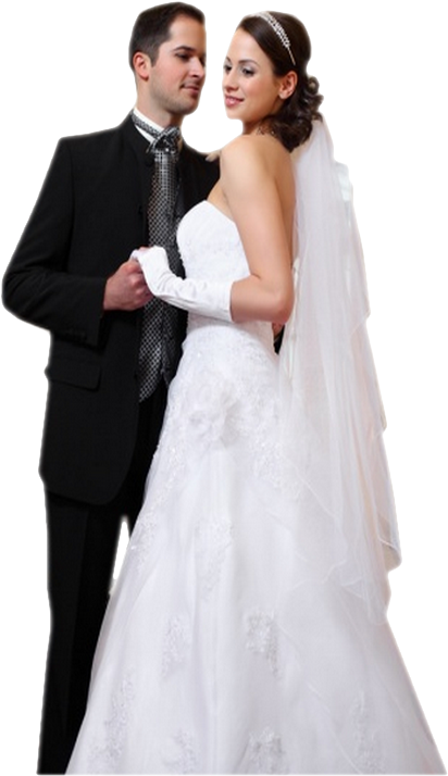 Touching Hearts - Wedding - Png - هو انسان دخل حياتي Clipart (564x750), Png Download