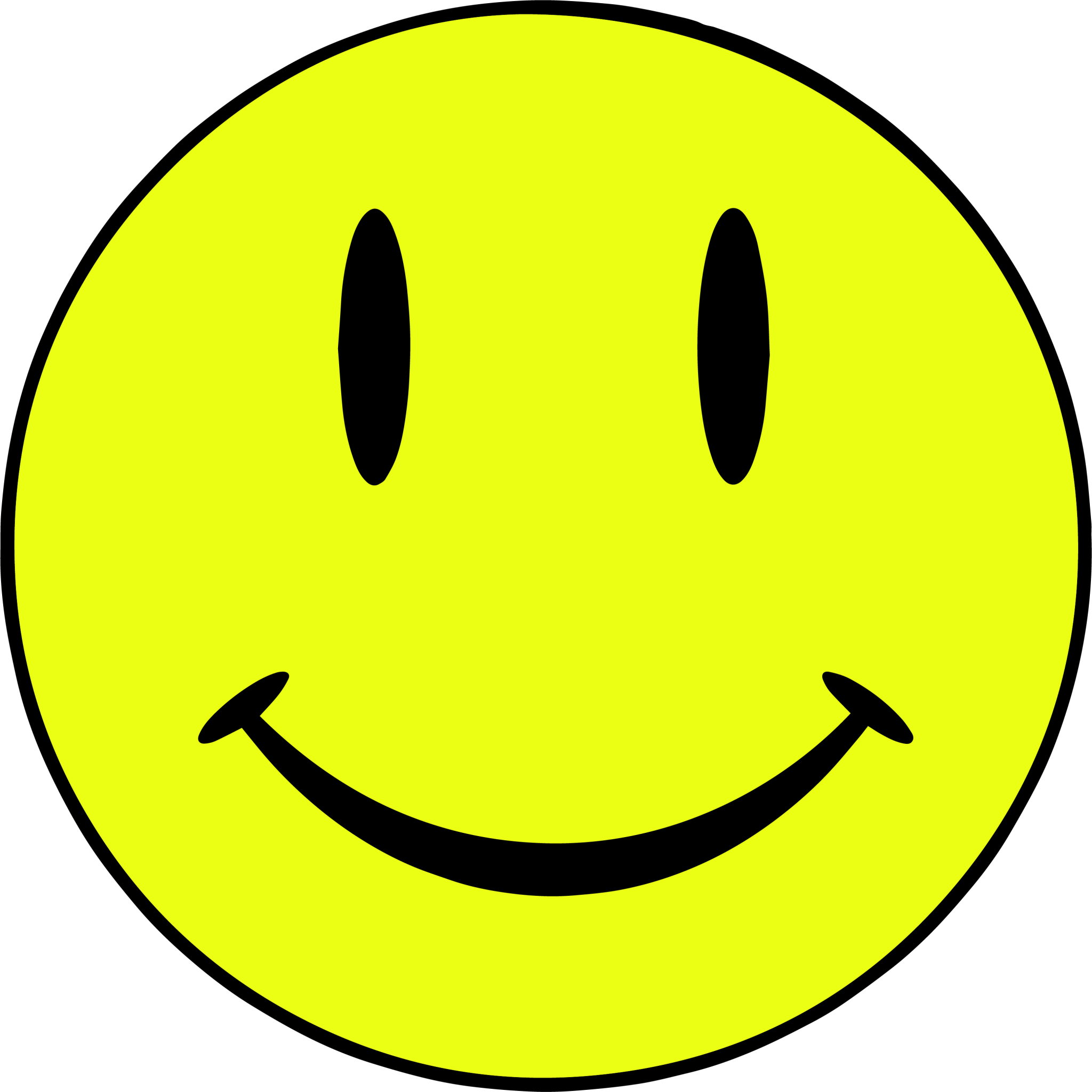 Happy Face Clipart - Keeping The Rave Alive - Png Download (2048x2048), Png Download