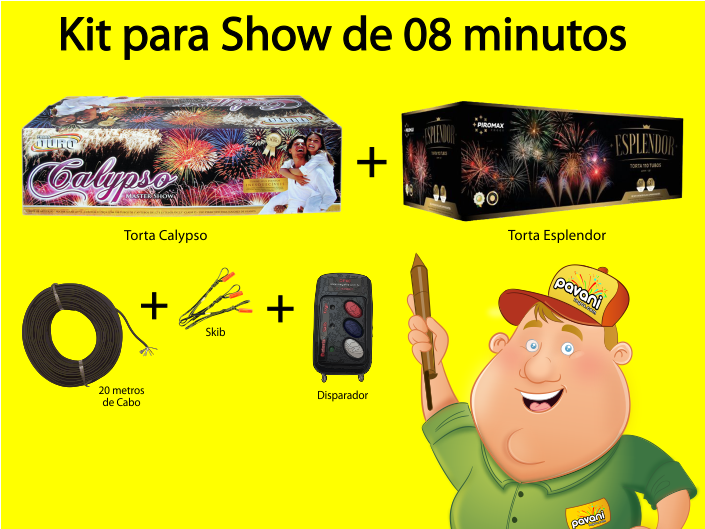 Kit Para Show 8 Minutos - Poster Clipart (1024x768), Png Download