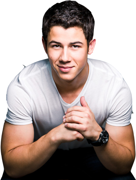 Handsome Png - Nick Jonas Clipart (597x863), Png Download