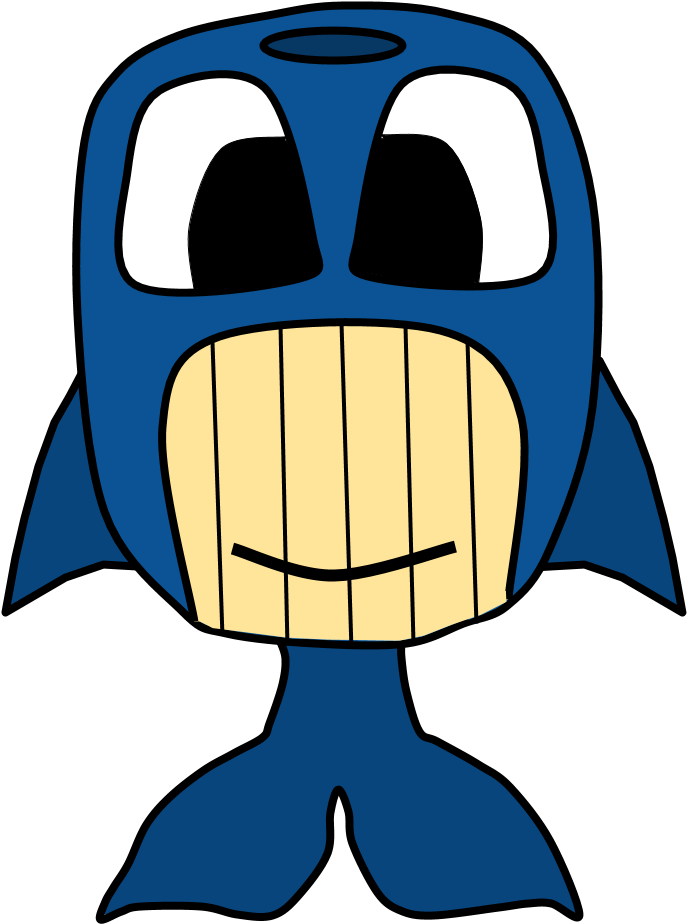 Whale, Big Eyes, Cartoon Animal, Png Clipart (816x1056), Png Download