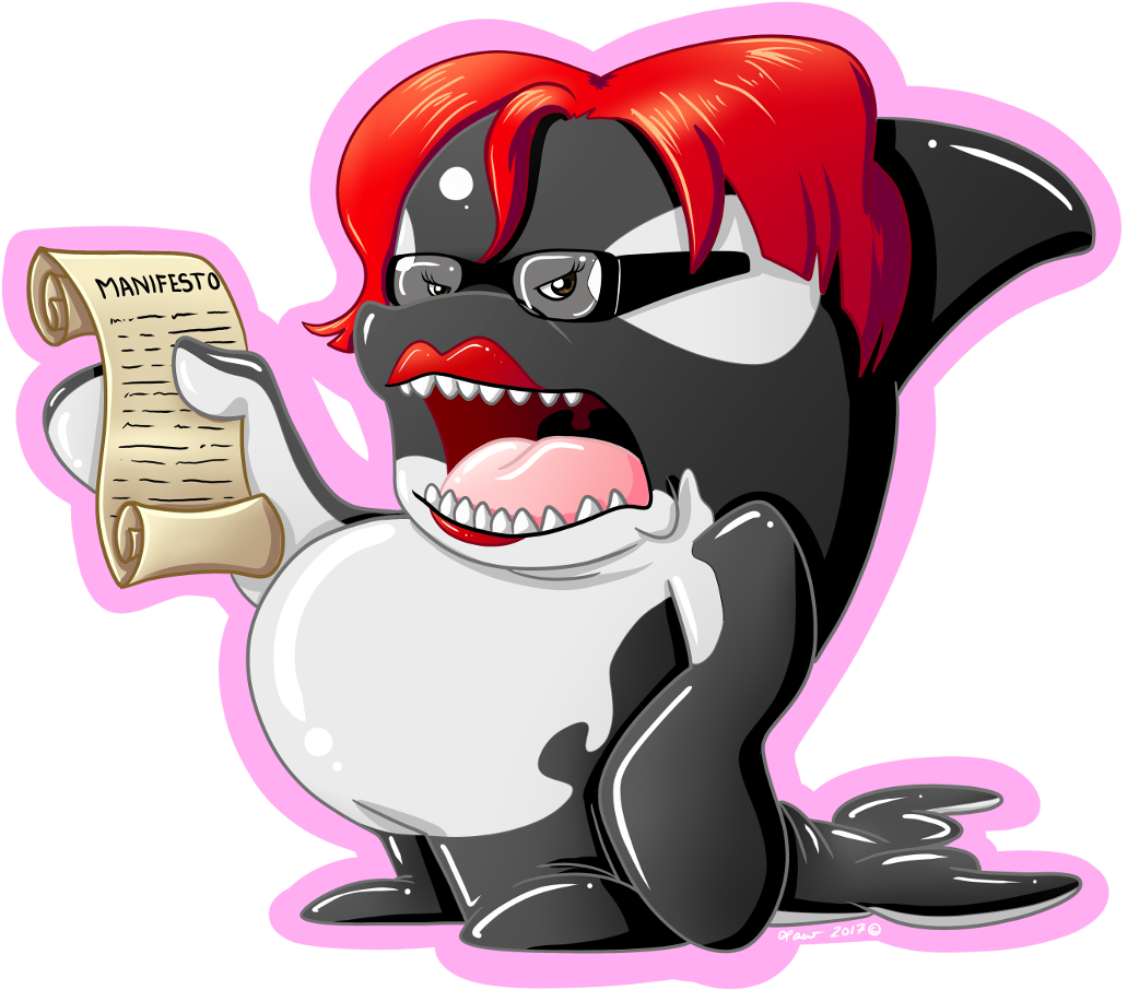 Land Whale - Cartoon Clipart (1280x989), Png Download