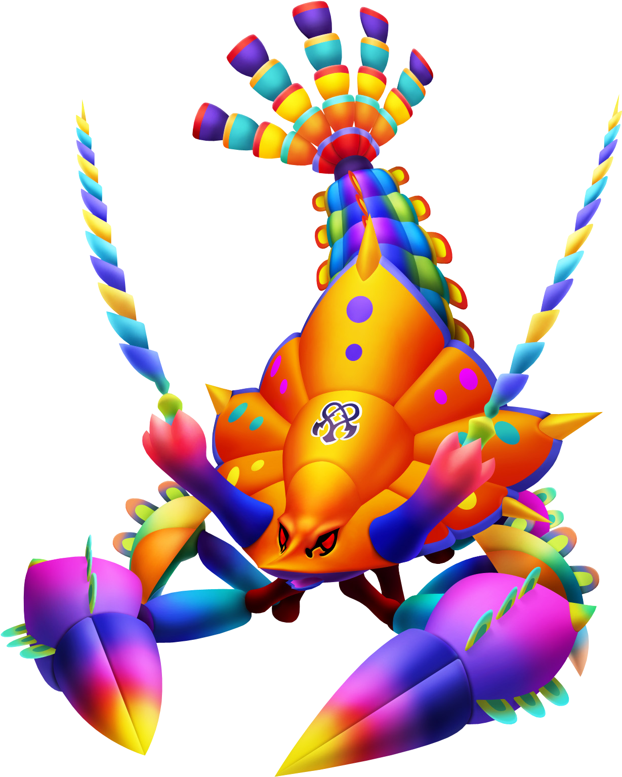 Char Clawbster - Kingdom Hearts 3d Nightmares Clipart (1320x1620), Png Download
