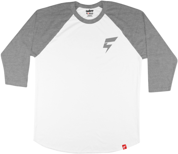 Mini Bolt Raglan Tee Mini Bolt Raglan Tee (white/snow - Cute Autism Shirts For Brothers Clipart (600x600), Png Download