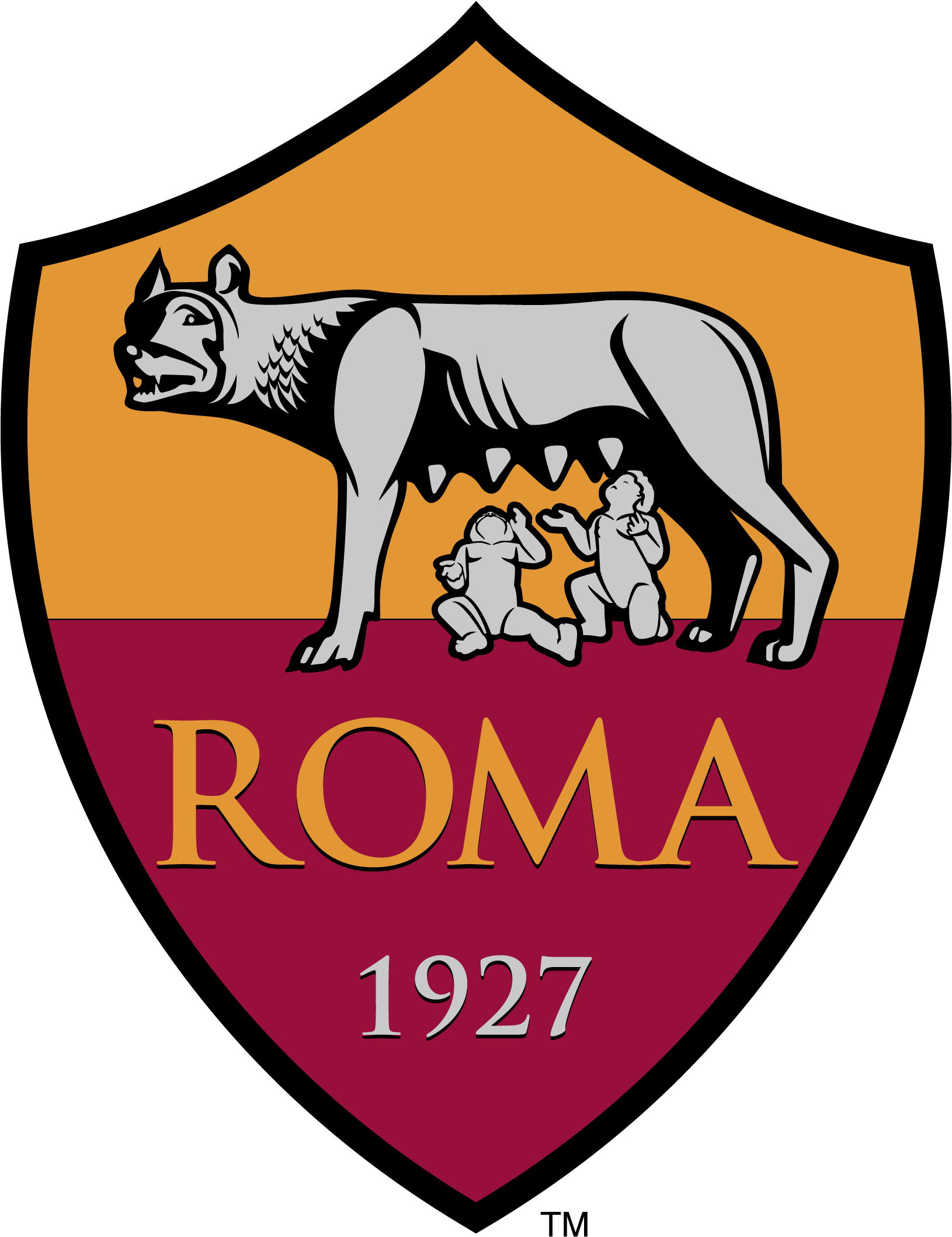 Italian Bull Logo Png - Logo Roma Dream League Soccer 2019 Clipart (3840x2160), Png Download