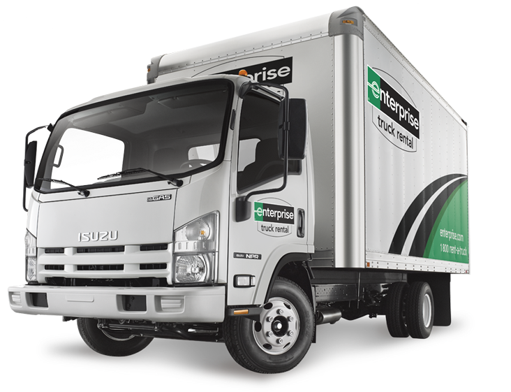 Truck White Background Hd Images - Enterprise Truck Rental Cabover Clipart (1280x720), Png Download