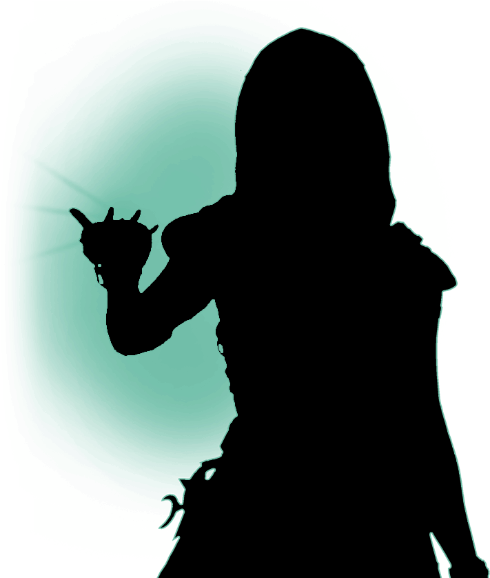 Enchantress - “ - Enchantress Silhouette Clipart (1140x840), Png Download