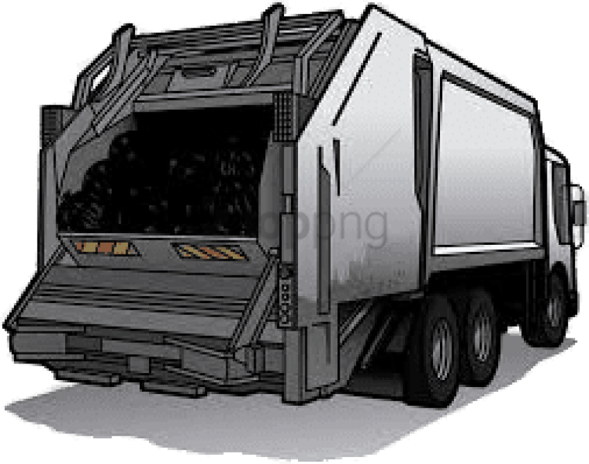 Trailer Truck Clipart (850x669), Png Download