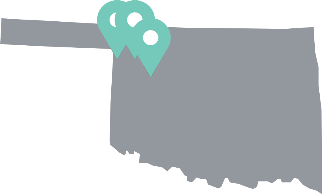 Oklahoma Wind Farm - Oklahoma State Icon Clipart (1200x1003), Png Download