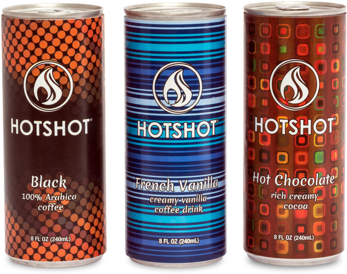 Initially Available In Black, French Vanilla, And Hot - Hot Shot Drink Clipart (824x680), Png Download