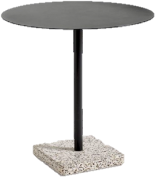 Eames Elephant All Plastic Terrazzo Table Hay - End Table Clipart (944x907), Png Download