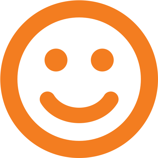 Orange Smiley Face Png - Good Smile Company Icon Clipart (570x570), Png Download