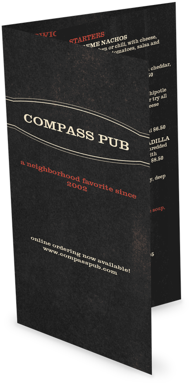 Pub Food Takeout Menu - Douay Rheims Pocket New Testament Clipart (900x900), Png Download