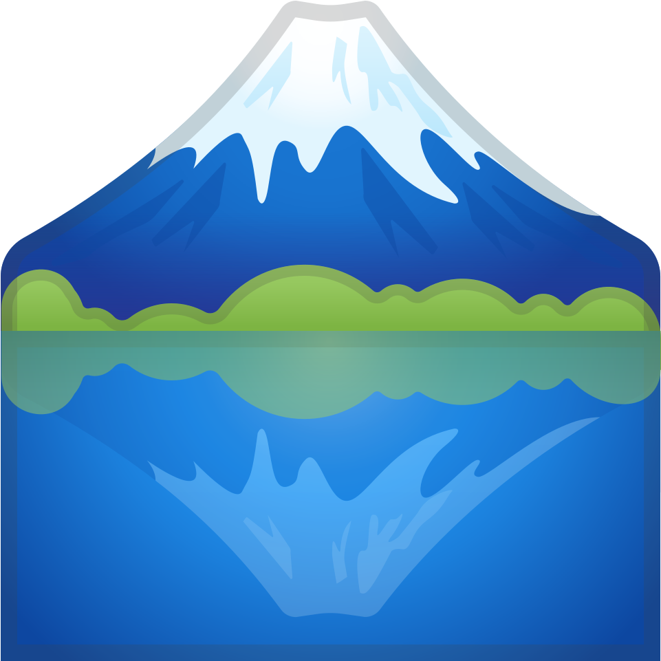 Download Svg Download Png - Mount Fuji Icon Clipart (1024x1024), Png Download