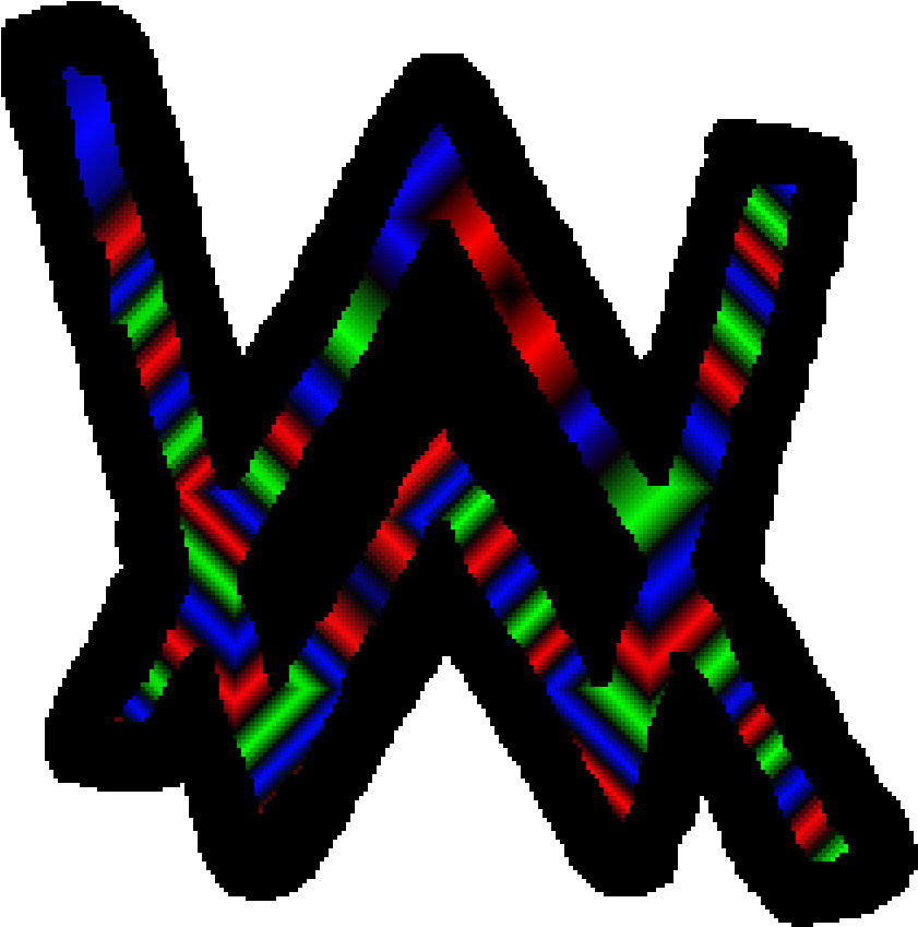 Alan Walker - Alan Walker Rainbow Clipart (1000x1000), Png Download