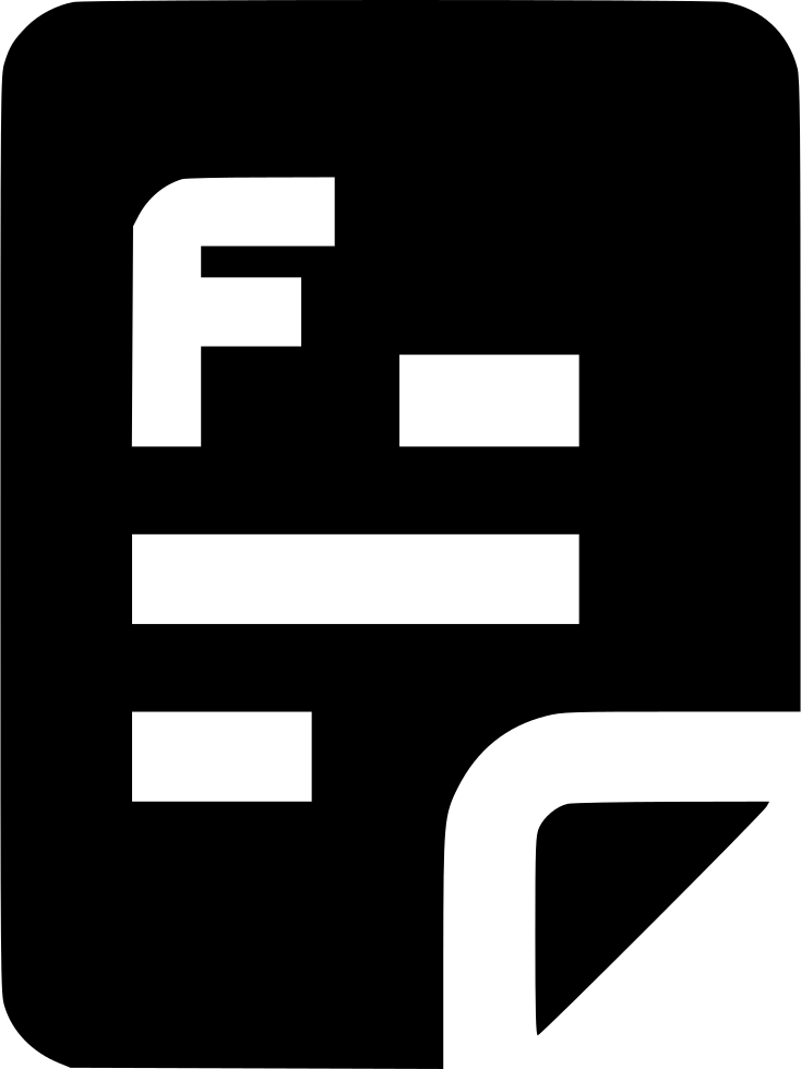 Paper Grade F Comments - Graphics Clipart (734x980), Png Download