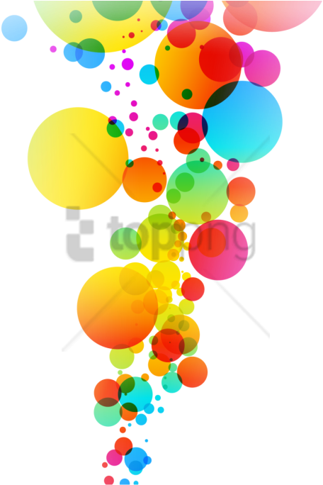 Free Png Colorful Bubble Backgrounds Png Png Image - Colorful Bubbles Background Png Clipart (480x683), Png Download