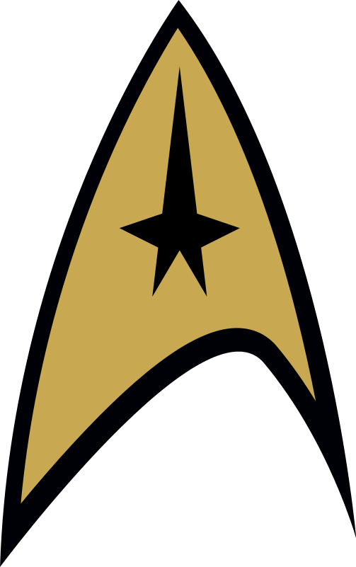 Uss Enterprise Patch - Star Trek Insignia Svg Clipart (503x801), Png Download