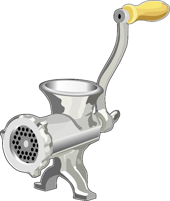 Mincer, Meat Grinder, Grinder, Mincing Machine, Kitchen - Meat Grinder Clipart Png Transparent Png (540x640), Png Download