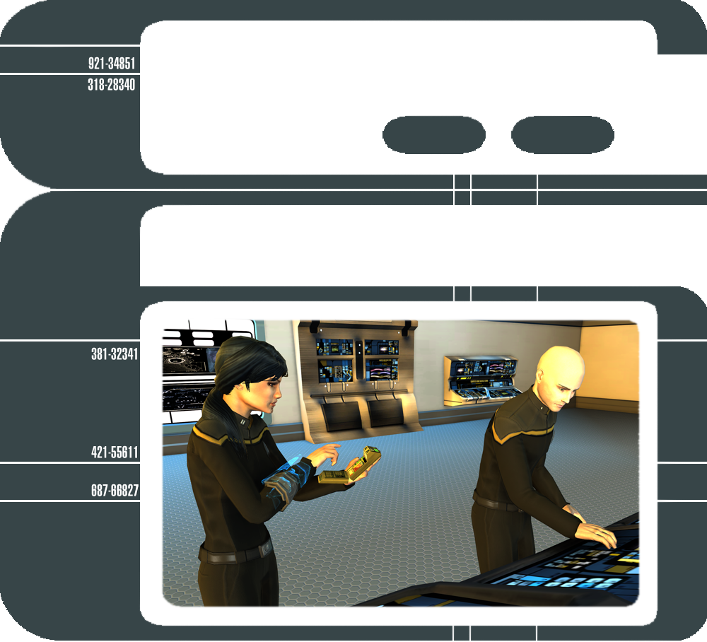 Star Trek Online - Star Trek Online Temporal Ships Bridge Clipart (1000x908), Png Download