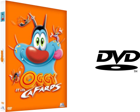Oggy And The Cockroaches Dvd - Dvd Video Clipart (768x400), Png Download