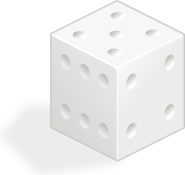 Dice Clipart (600x568), Png Download